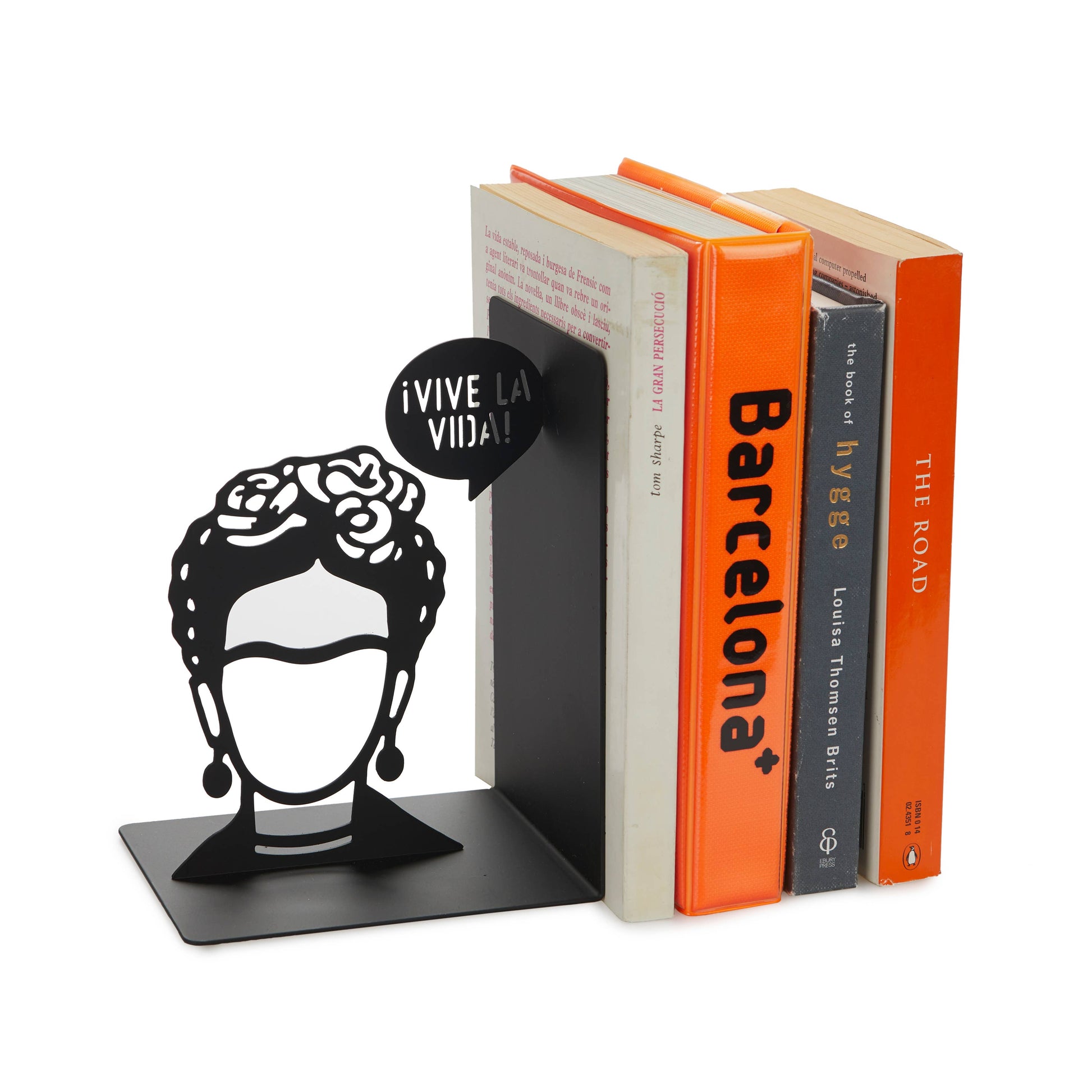 Porte-livres Frida – Balvi | Serre-livres métal noir design artiste Balvi