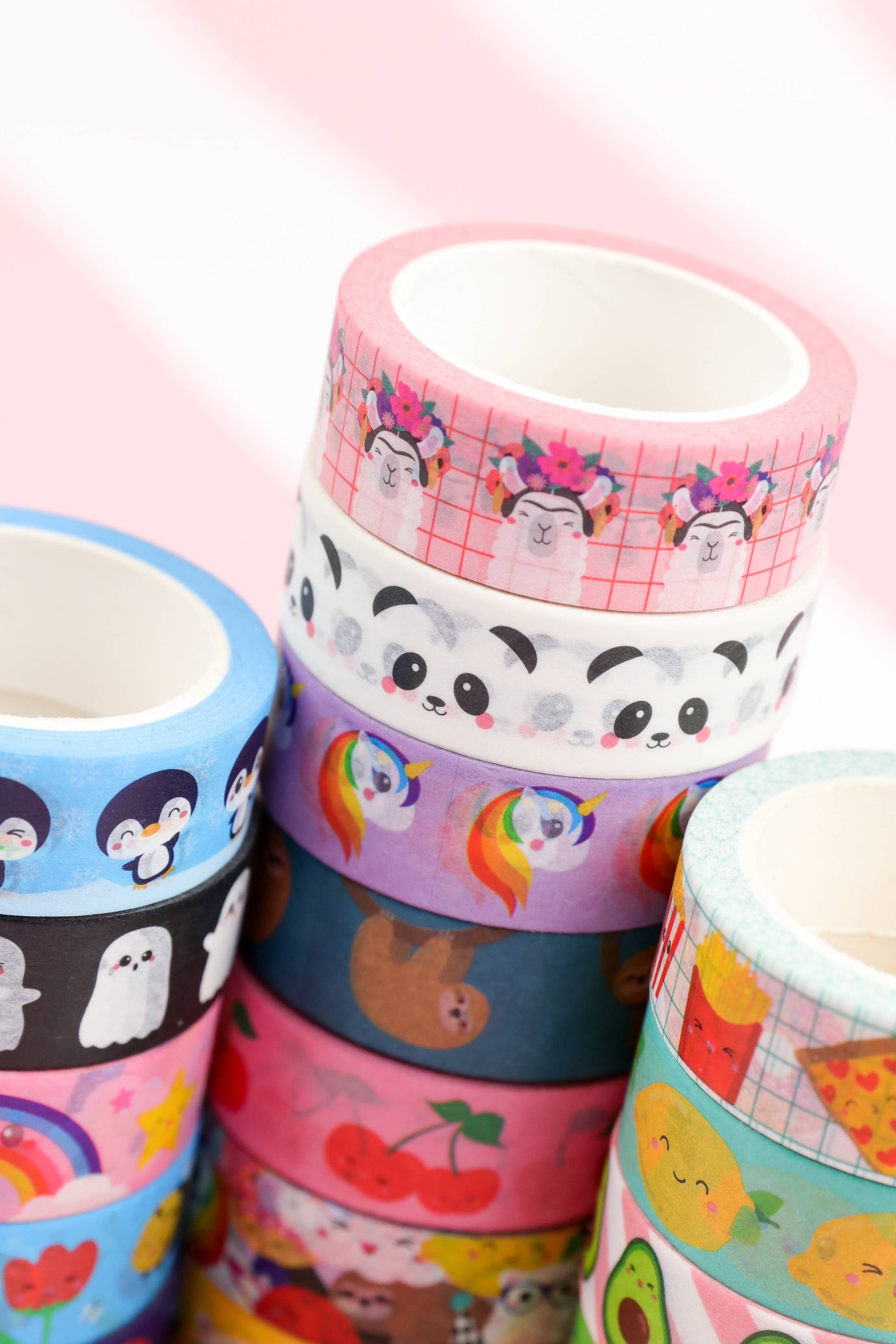 Washi Tape Cerises – Ruban Adhésif Kawaii Scrapbooking & Bullet Journal Studio Inktvis B.V.