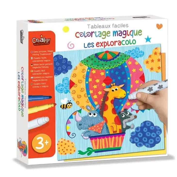 Coloriage magique « les Exploracolo » Créa Lign Créa lign