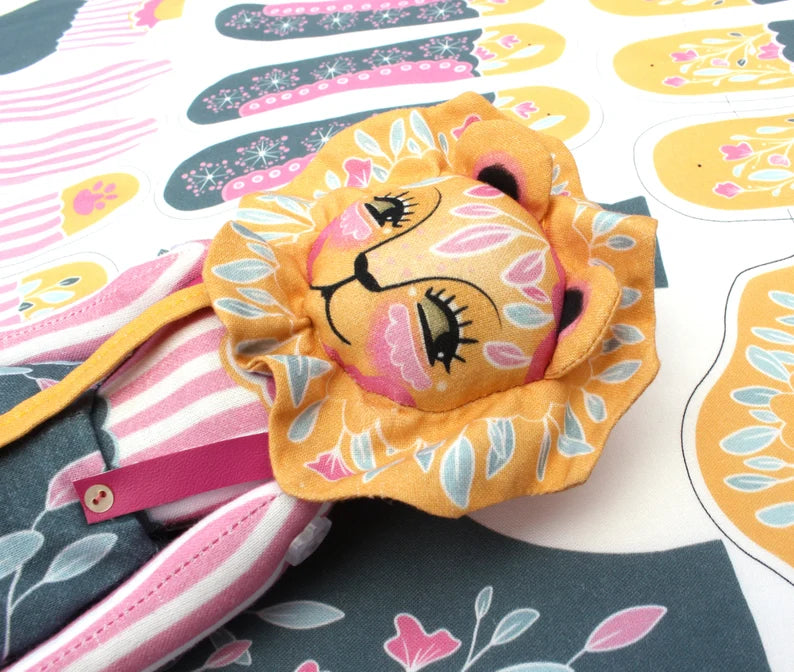 Kit DIY Couture Dolly - Poupée Lion du Cirque Auroara Miss Ella