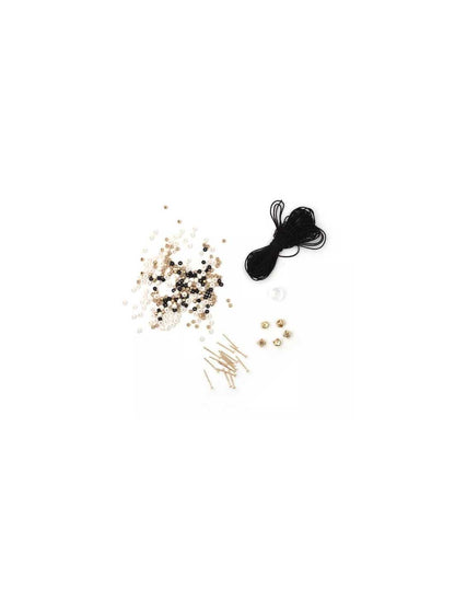 Kit bijoux or et noir - Graine Créative GRAINE CREATIVE