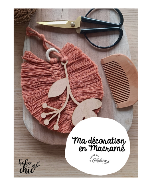 Creative kit: I discover Macramé: My Macramé Feather