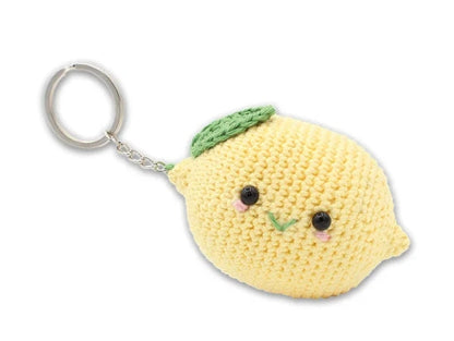 Kit crochet Amigurumi Porte clé Citron Hardicraft