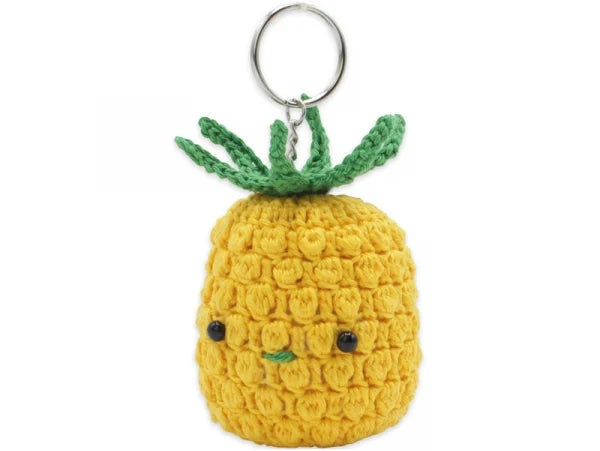 Kit crochet Amigurumi Porte clé Ananas