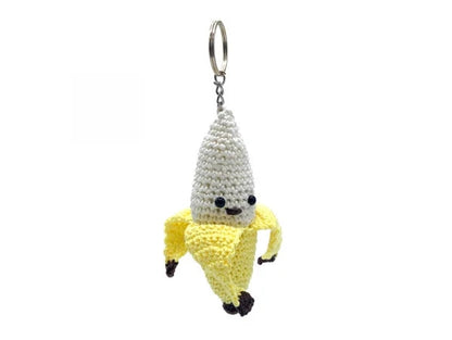 Kit crochet Amigurumi Porte clé banane Hardicraft