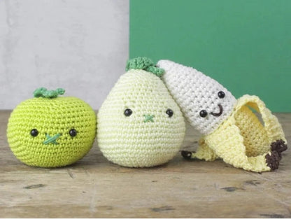 Kit crochet Amigurumi Porte clé banane Hardicraft