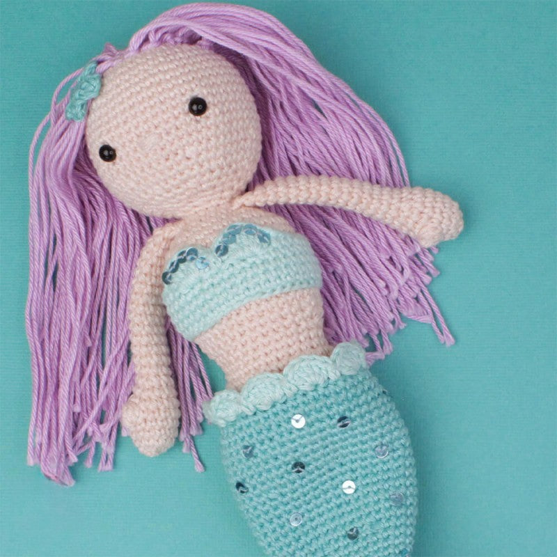 Fabriquez vous-même/DIY Kit Milou Mermaid crochet