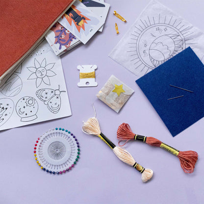 DIY MERCERIE - Mes broderies astro LA PETITE EPICERIE