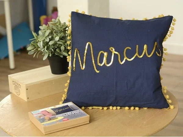 KIT MKMI - MON COUSSIN À SEQUINS - DIY LA PETITE EPICERIE