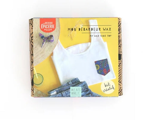 KIT DIY COUTURE - MON DÉBARDEUR WAX- LA PETITE EPICERIE