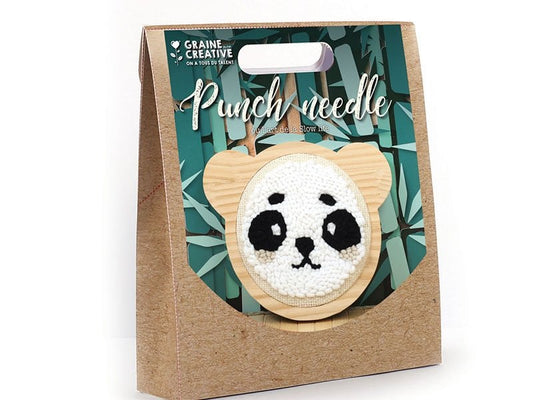 Kit Punch Needle Panda GRAINE CREATIVE