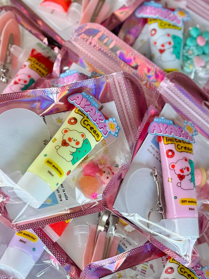 KIT DIY KAWAII PORTE-CLÉS – Activité Loisir Créatif Décoden Maison Ayaka