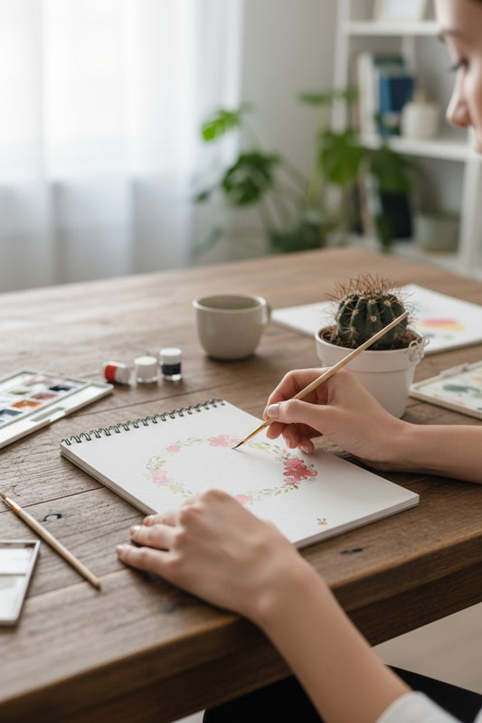 Carnet de dessin – Floraison Maison Joliette Maison Joliette