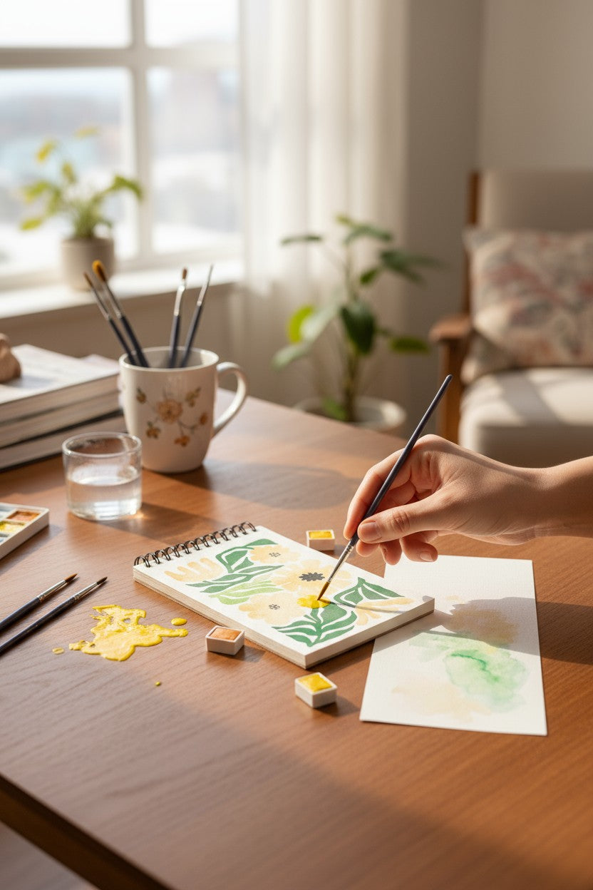 Carnet de coloriage A6 – Tropical Maison Joliette Maison Joliette