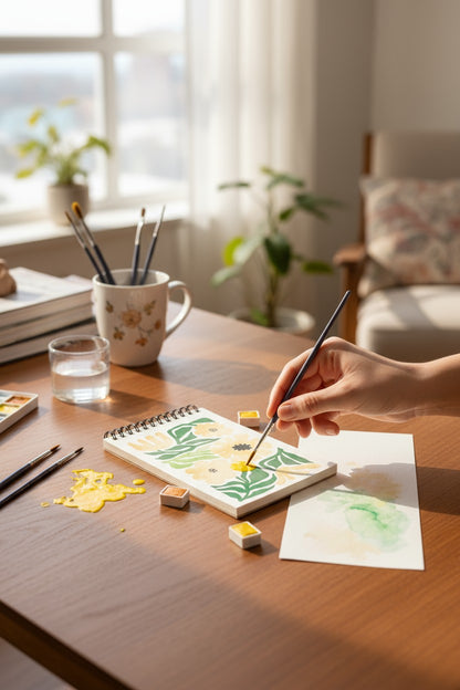 Carnet de coloriage A6 – Tropical Maison Joliette Maison Joliette