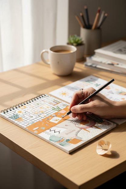 Carnet de dessin – L’atelier Maison Joliette Maison Joliette