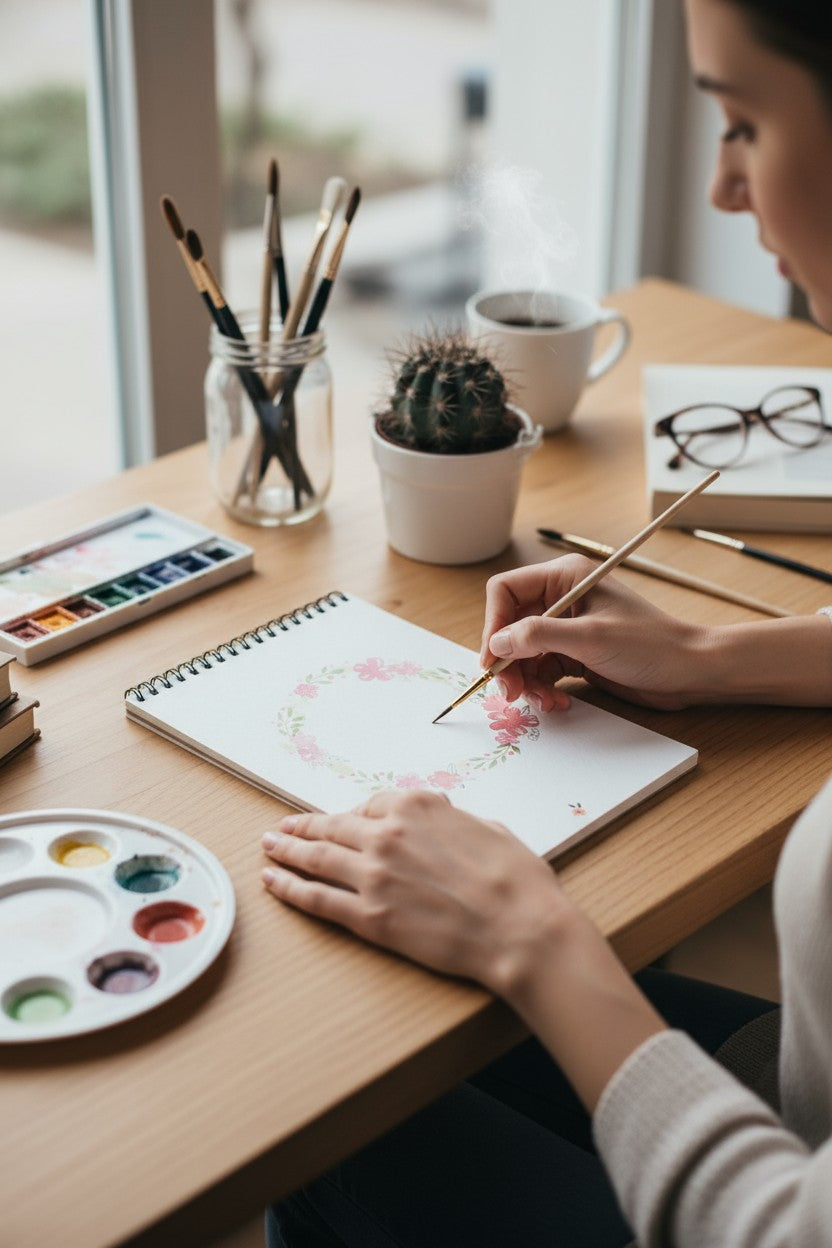 Carnet de dessin – Floraison Maison Joliette Maison Joliette