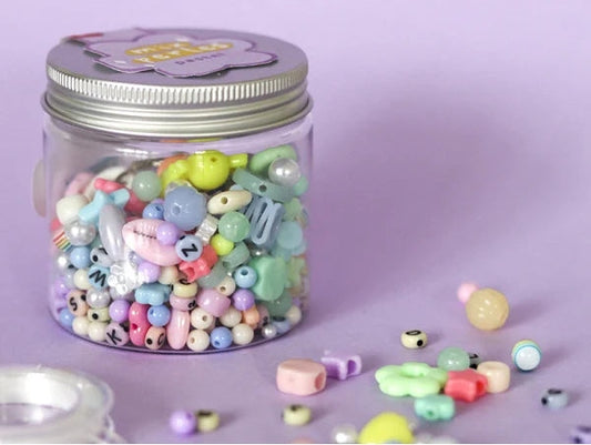 Coffret fabrication de bijoux Mix de perles - Pastel LA PETITE EPICERIE