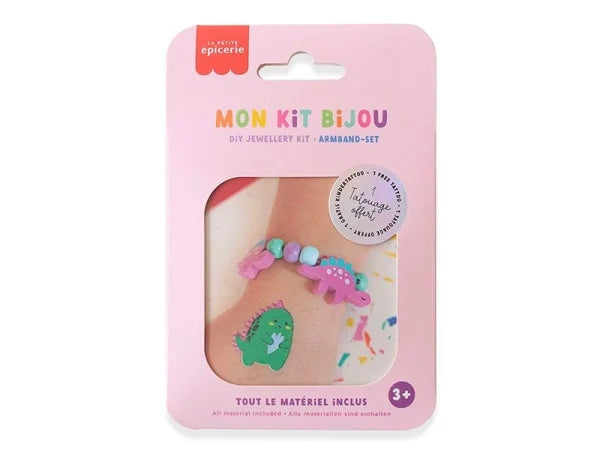 MON KIT BIJOU ENFANT - BRACELET DINOSAURES LA PETITE EPICERIE