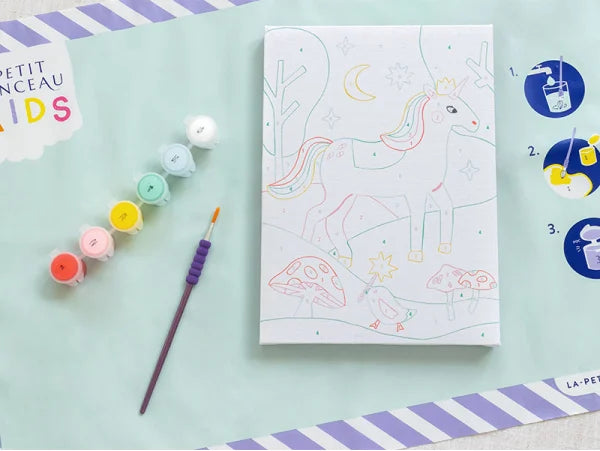 Petit Pinceau Peinture Kids - Licorne et Piou LA PETITE EPICERIE