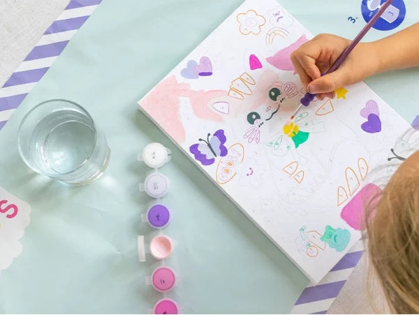 Little Brush Kids Maneki Neko Painting Kit JOY!
