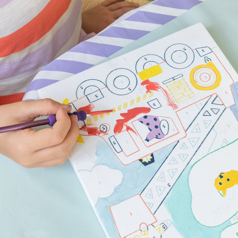 Petit Pinceau Peinture Kids - Wouf LA PETITE EPICERIE