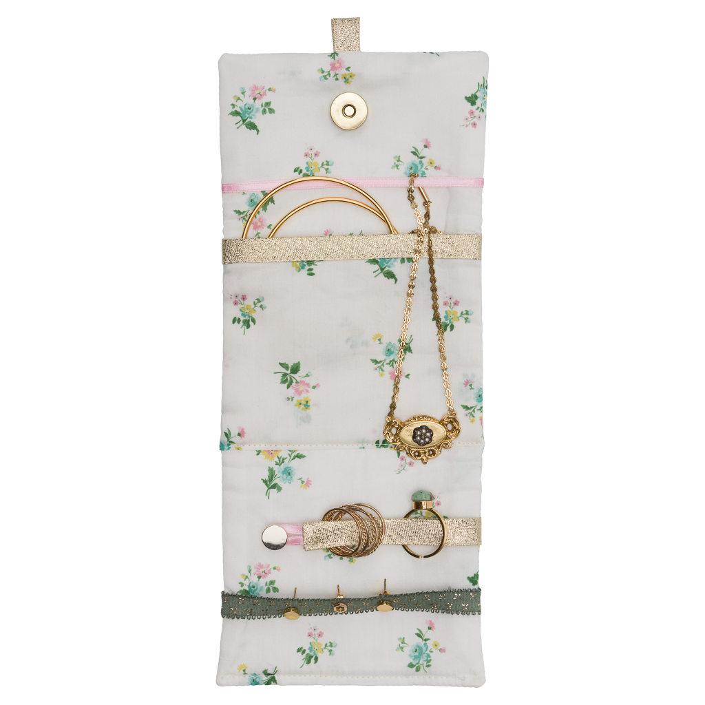 Kit couture pochette bijoux Daphné – Édition Bridgerton Liberty Fabrics Com'1 Idée