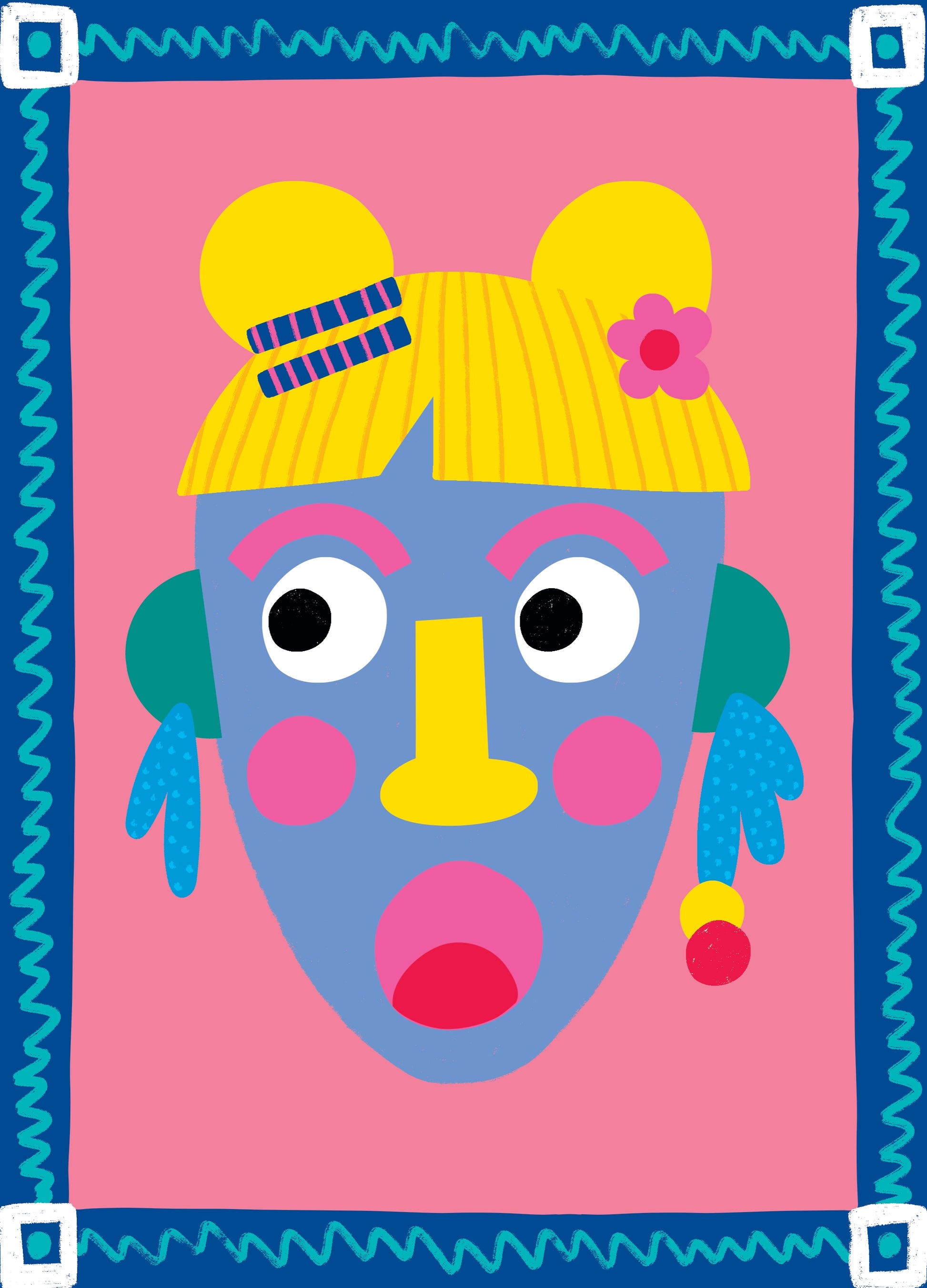 FUNNY PORTRAITS – Kit créatif 8 portraits rigolos dès 3 ans | OMY x Gallimard les Ateliers OMY & Gallimard Jeunesse