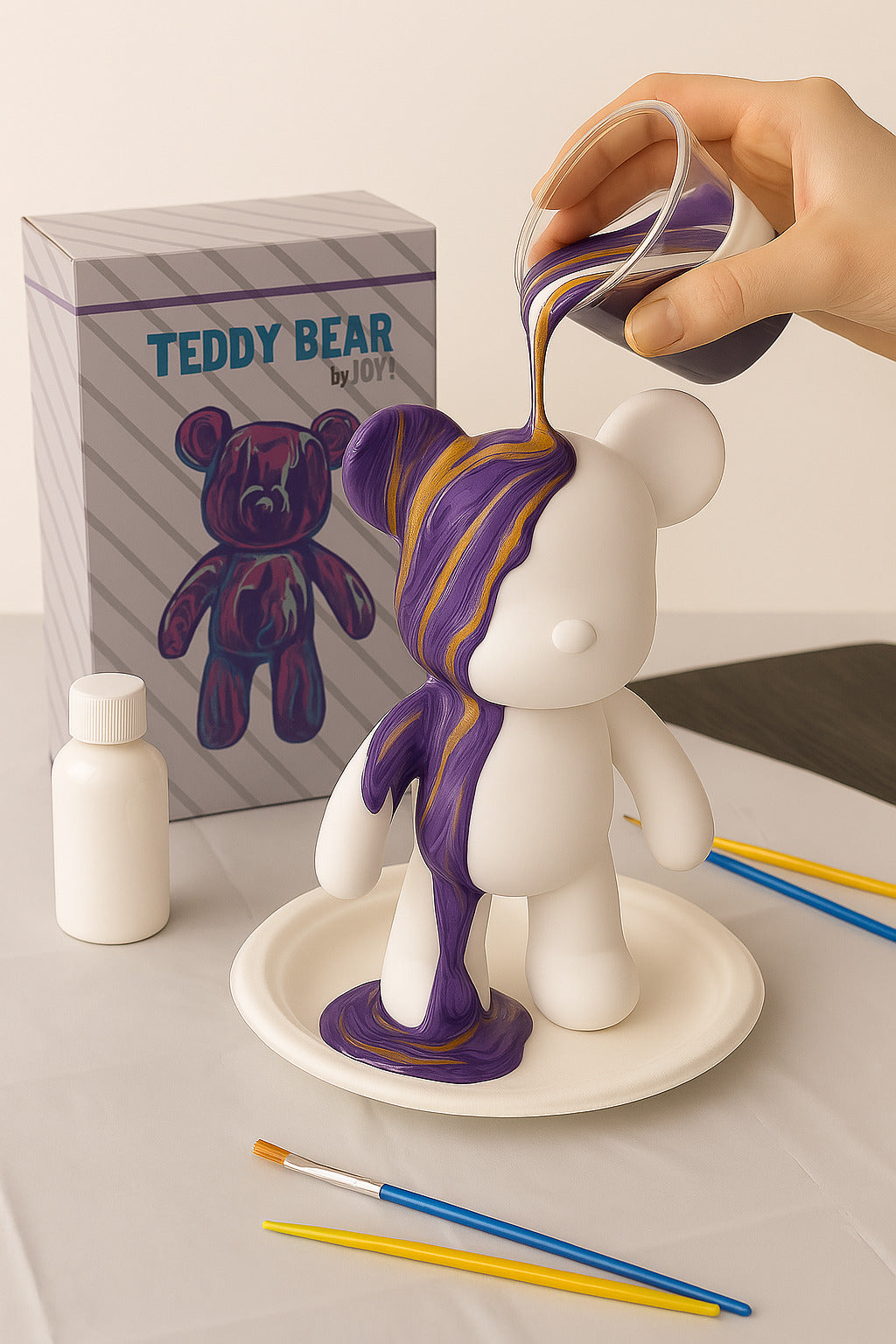 Kit Pouring Art pour enfants JOY!