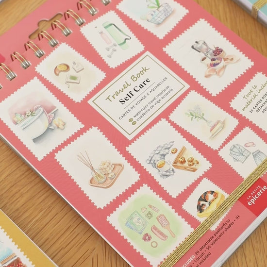 Travel Book Self-Care La Petite Épicerie idée cadeau bien-être et loisir créatif pour ado ou adulte