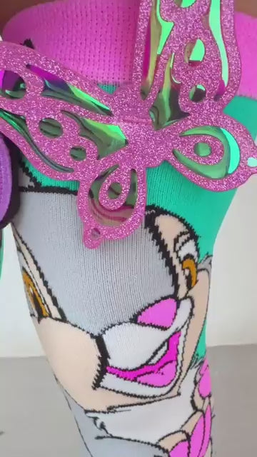 Chaussettes MADMIA Bambi portées style Disney fantaisie
