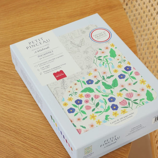 Carnet peinture au numéro disponible chez Joy Cadeaux