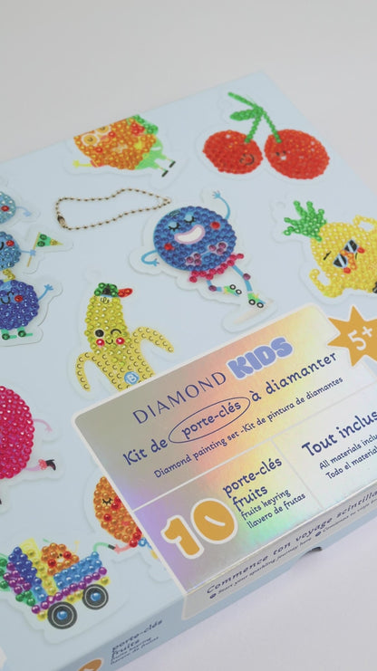 Collection complète Diamond Painting Kids Joy Cadeaux, activités créatives pour enfants.