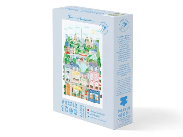 Puzzle Paris par Hoglet&Co - 1000 pièces LA PETITE EPICERIE