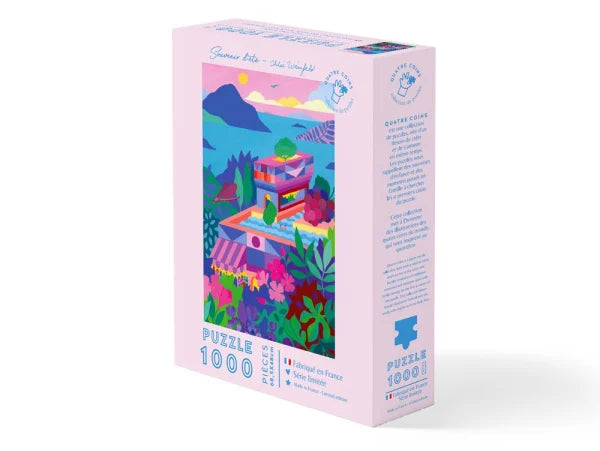 Puzzle 1000 pièces Popup, Piece & Love - La Malle à Confettis