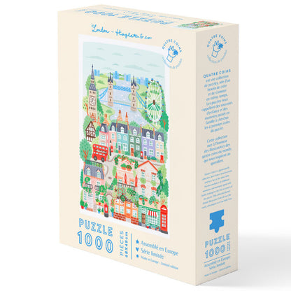 Puzzle « London » – Hoglet&Co • 1000 pièces (68 × 48 cm) LA PETITE EPICERIE