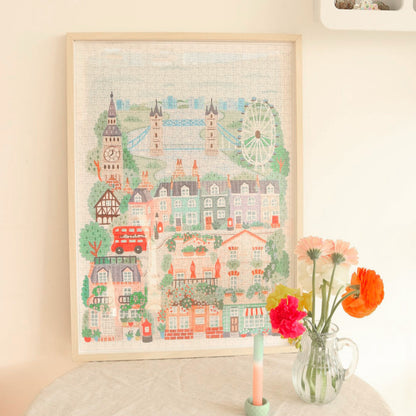 Puzzle « London » – Hoglet&Co • 1000 pièces (68 × 48 cm) LA PETITE EPICERIE