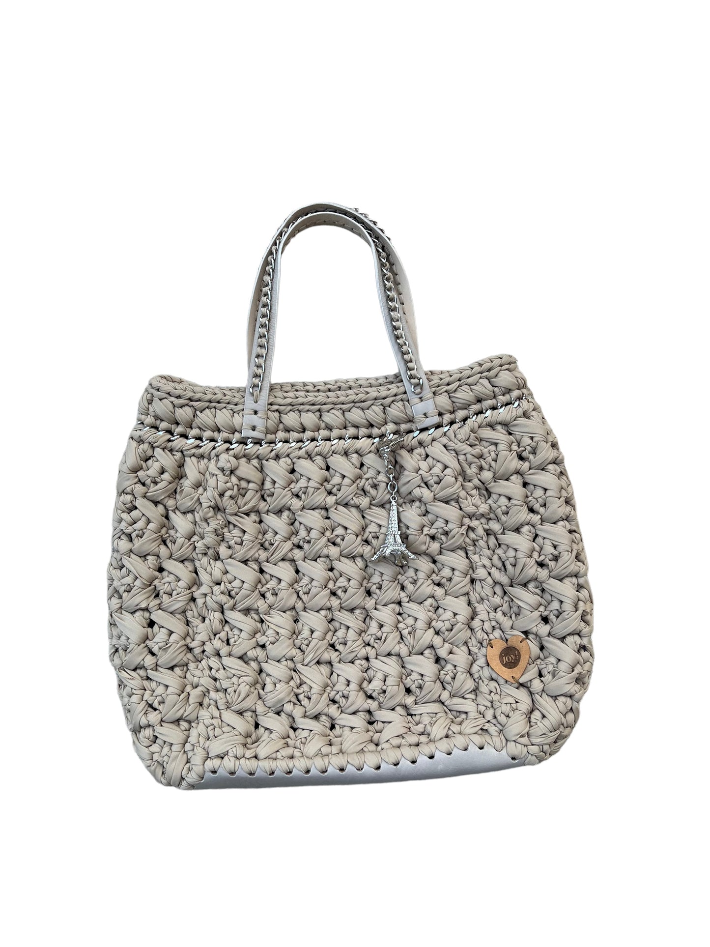 Sac en crochet fait main - Paris JOY!