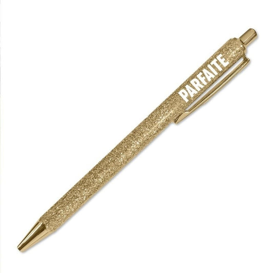 Stylo à paillettes Parfaite – Stylo fantaisie brillant | Joy Cadeaux JOY!