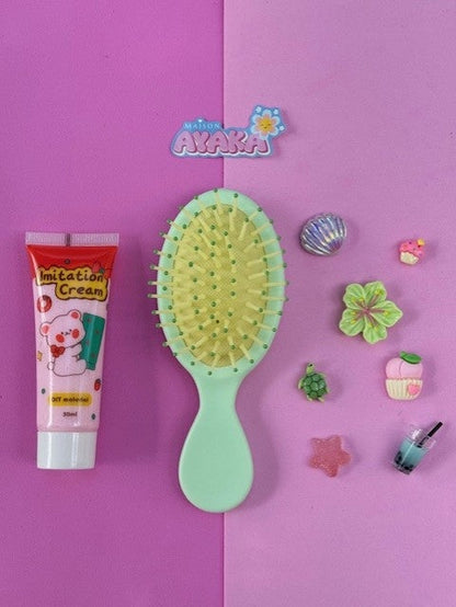 KIT BROSSE À CHEVEUX DECODEN – Loisir Créatif Kawaii