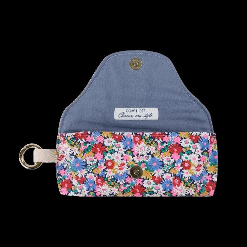 Kit Couture Étui à Lunettes “Athéna” – Étui Liberty Fabrics DIY avec Mousqueton Doré Com'1 Idée