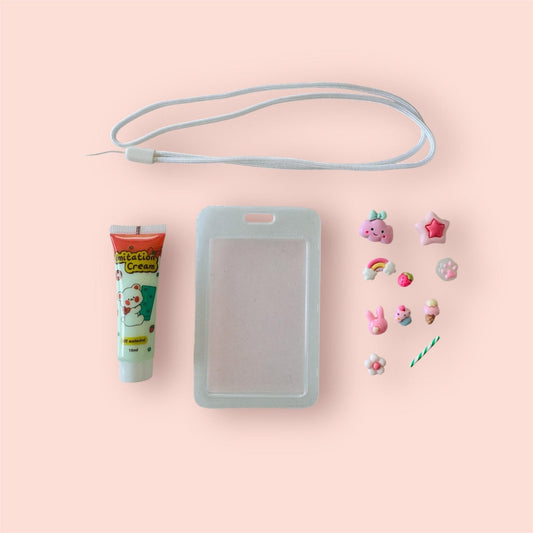 Kit Kawaii Porte Badge DIY – Décoden