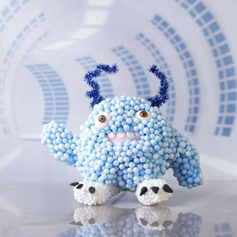 Mini DIY Modeling Kit Bobby Monster Light Blue