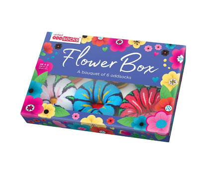 United Oddsocks Flower Box Bouquet de chaussettes dépareillées United Oddsocks