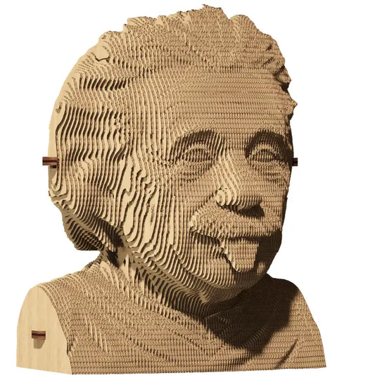 3D cardboard puzzle ALBERT EINSTEIN