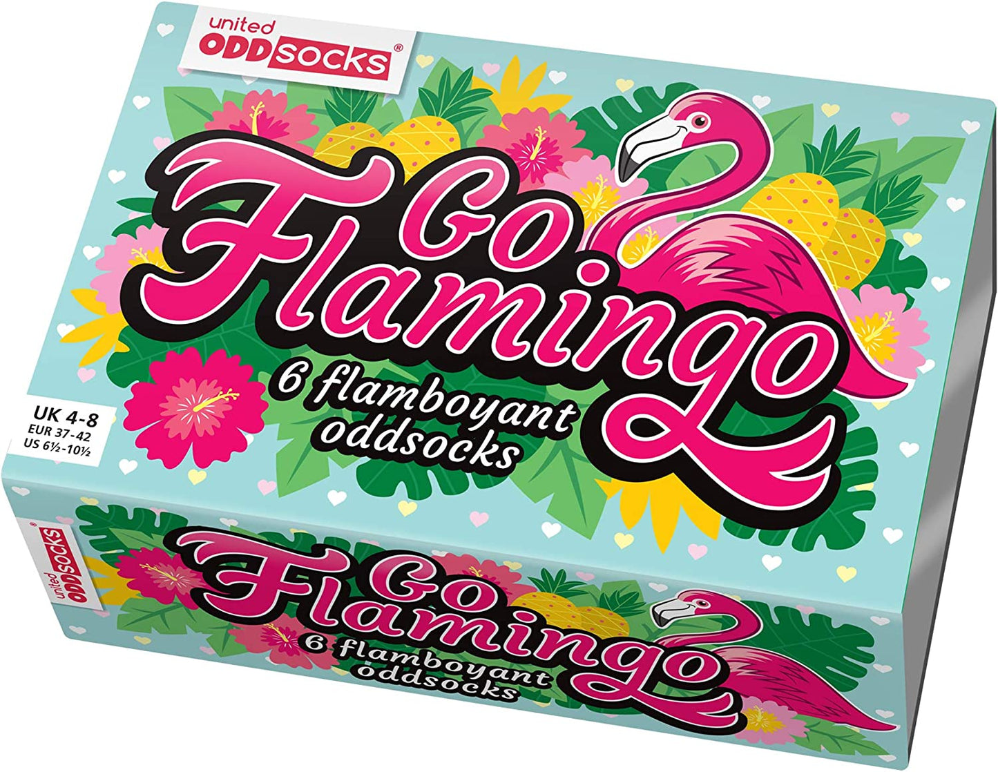 United Oddsocks Box Go Flamingo United Oddsocks