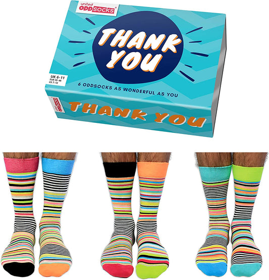 Mismatched Socks - United Oddsocks Box Thank You