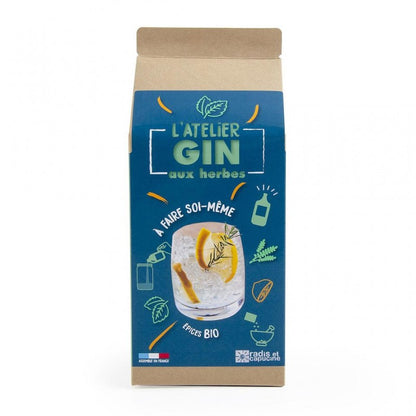Coffret DIY – L’Atelier Gin aux Épices Bio | Radis et Capucine | Made in France 🇫🇷 Radis et Capucine