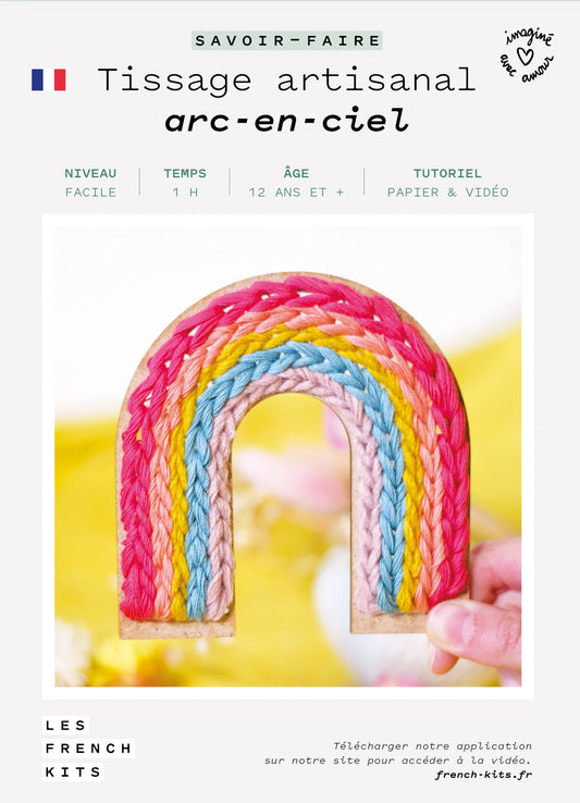 Rainbow Weaving Kit French Kits
