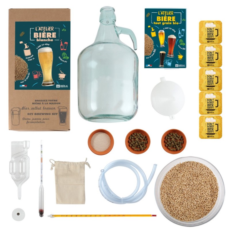 Un kit pour faire sa propre bière